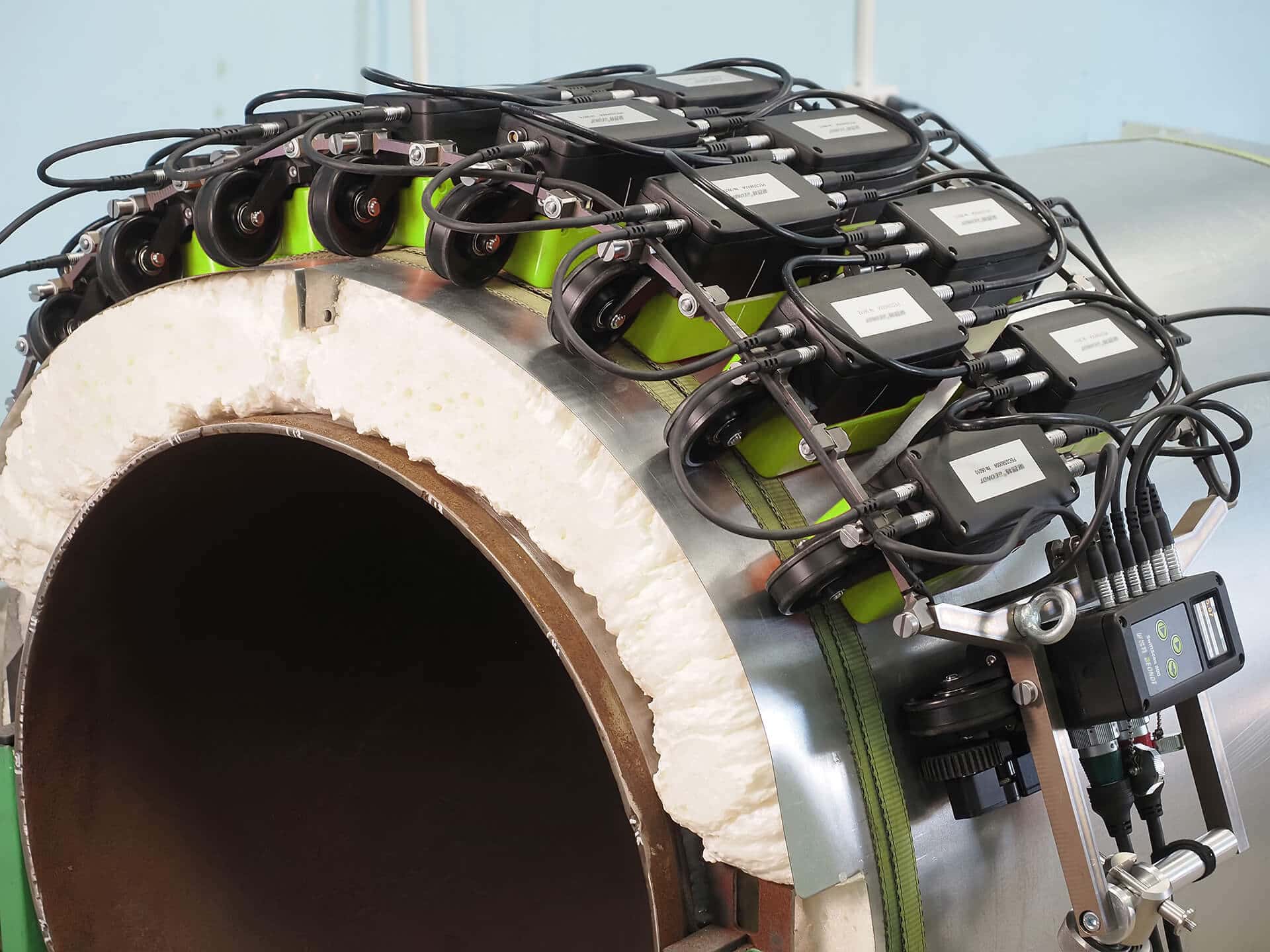 16-Channel Pulsed Eddy Current In-Service Corrosion Inspection System